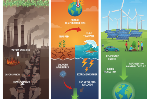 Greenhouse Gases and The Greenhouse Effect: Causes, Impacts, and Climate Solutions