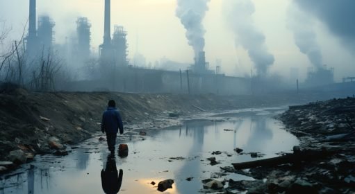 Environmental Degradation: The Negative Impacts of Industrialization, Technological Progress, Nuclear Energy, and Warfare